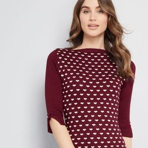 NWOT Up to Parisienne Modcloth Sweater